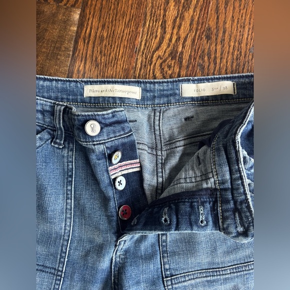 Anthropologie Pilcro Straight Mid Rise Jean Reg Wash Womens 28 - Picture 3 of 9